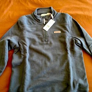 Vineyard Vines, NEW with tags, navy quarter zip